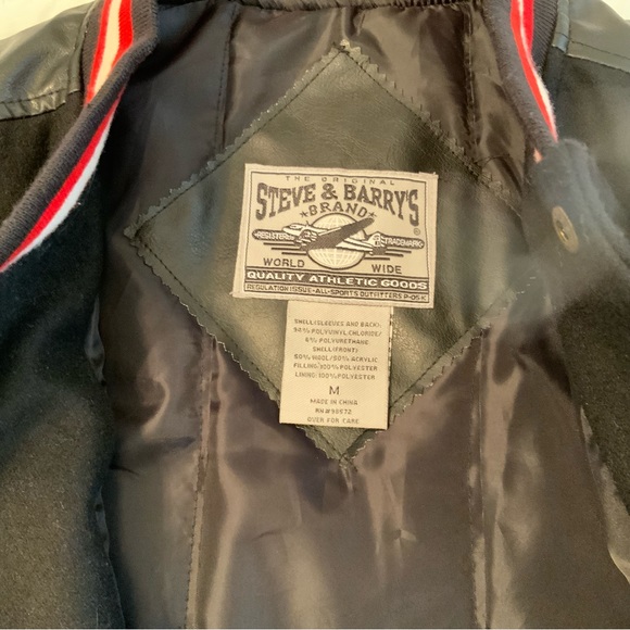 Steve & Barry’s Vintage Canada Black Bomber Jacket Size M - Picture 9 of 9